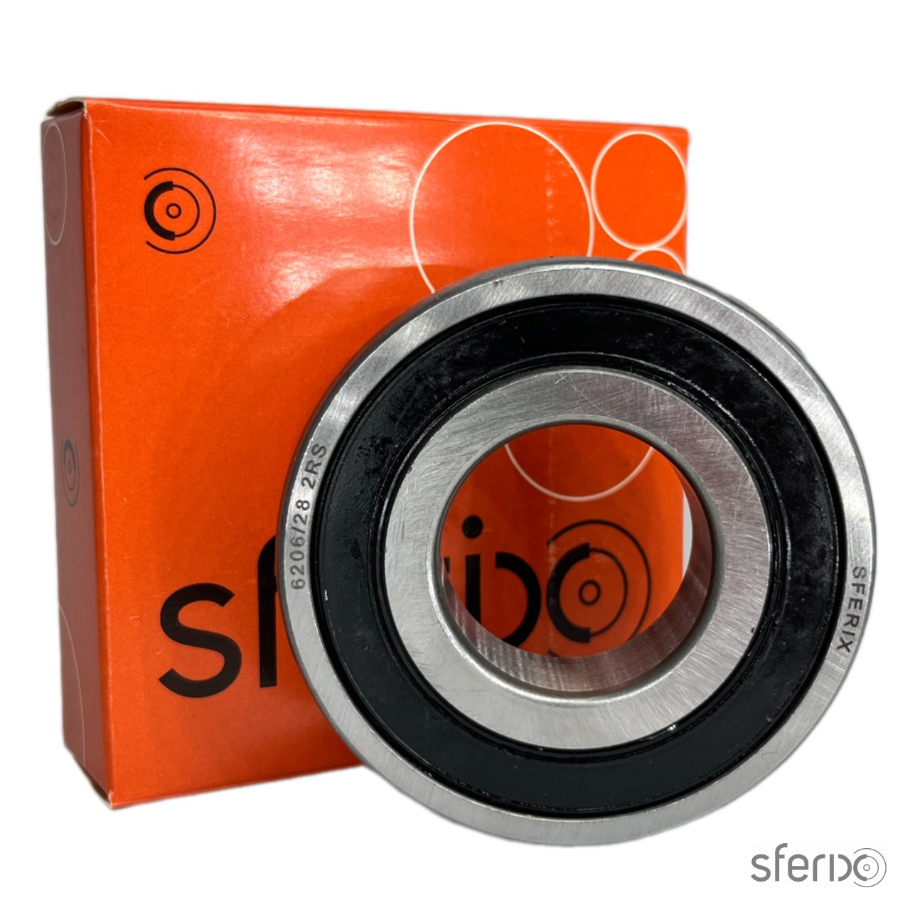 Радиальный однорядный подшипник 6206/28 2RS SFERIX - Сферикс - фото -  1